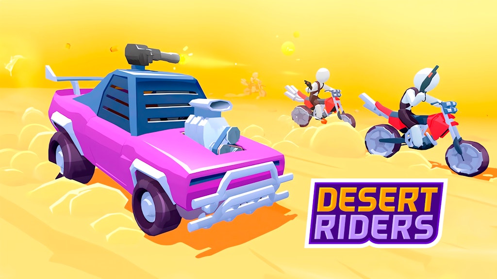 Desert Riders: Car Battle Game icon