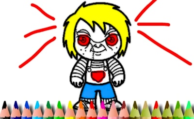 Scary Boy Coloring Book icon