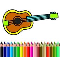 BTS Music Instrument Coloring Book icon