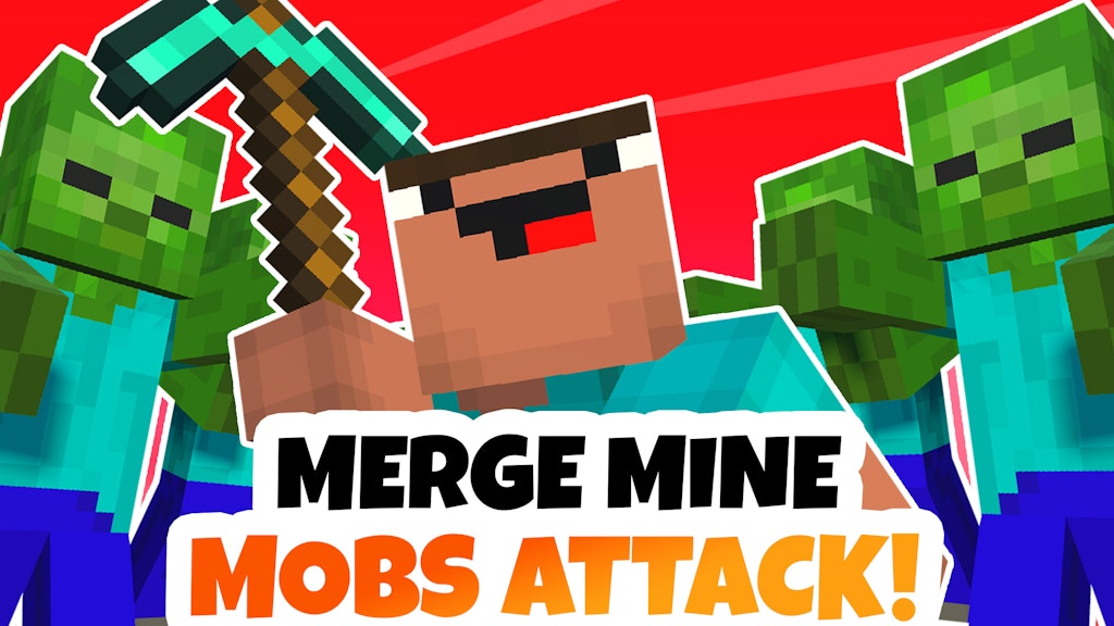 Merge Mine: Mobs Attack! icon