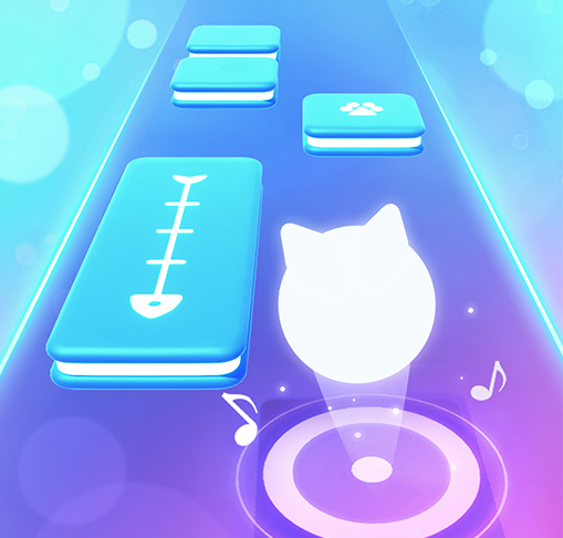 Music Cat! Piano Tiles Game 3D icon